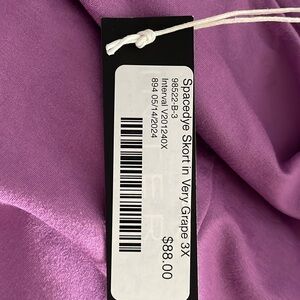 Beautiful INTERVAL SKORT IN VERY GRAPE 3X